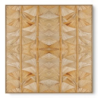 Quadro Decorativo Palha Brasil IV