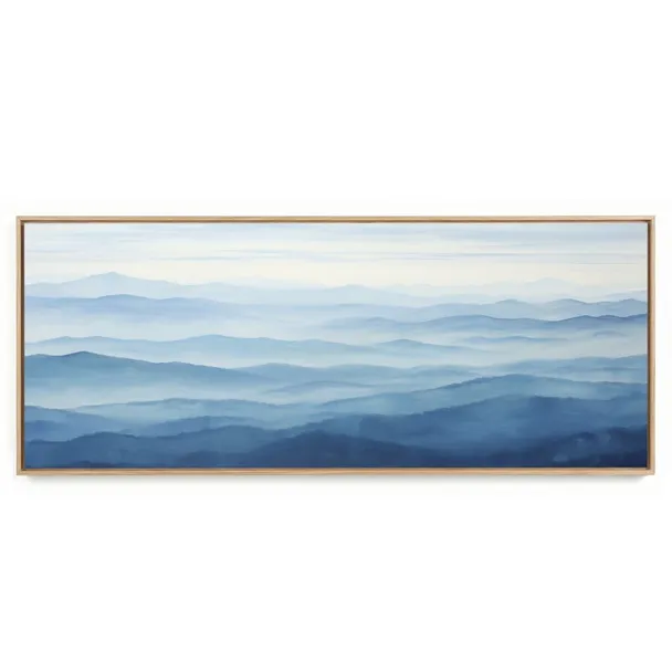 Quadro Decorativo Panorâmico Montanha Suave Única I
