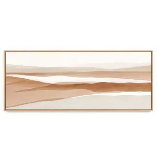 Quadro Decorativo Panorâmico Montanha Suave Única V