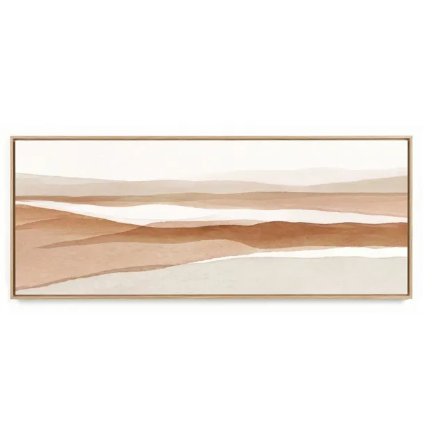 Quadro Decorativo Panorâmico Montanha Suave Única V