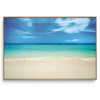 Quadro Decorativo Praia Azul