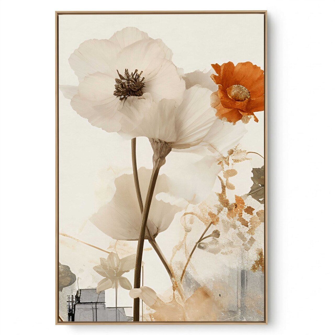 Quadro Decorativo Serie Flores Boho I