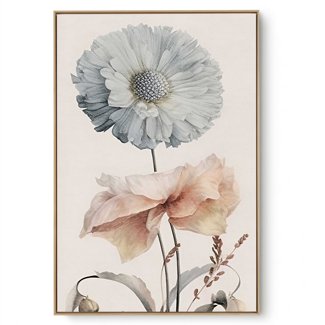 Quadro Decorativo Serie Flores Boho VII