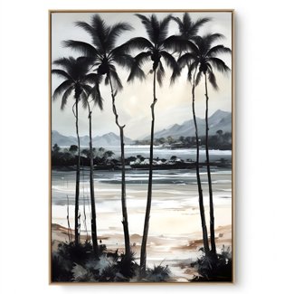 Quadro Decorativo Serie Coqueiros II