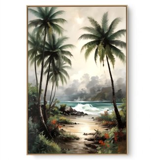 Quadro Decorativo Serie Coqueiros IV