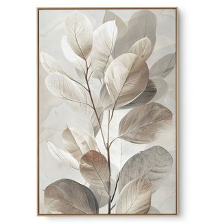Quadro Decorativo Série Folha Close I