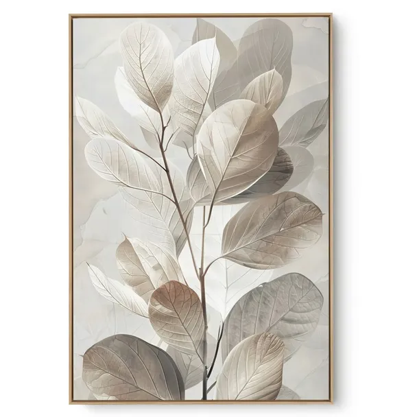 Quadro Decorativo Série Folha Close I
