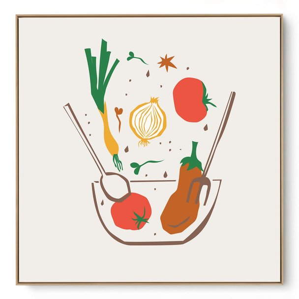 Quadro Decorativo Salada I
