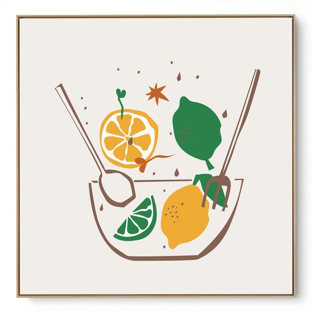 Quadro Decorativo Salada II