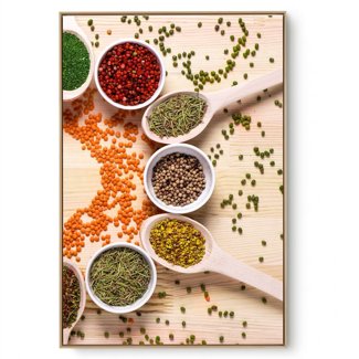 Quadro Decorativo Cozinha Tempero IV