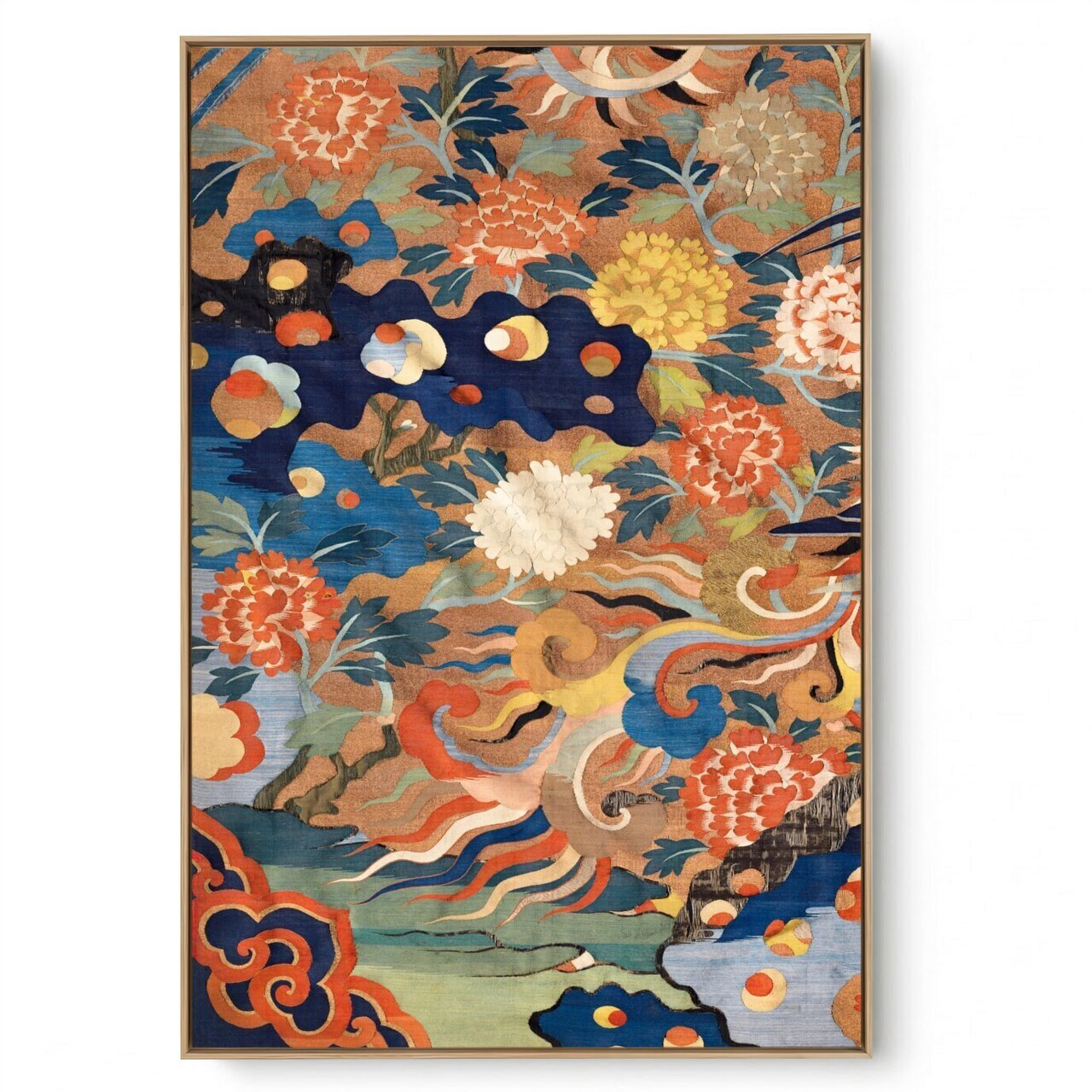 Quadro Decorativo Tapeçaria Japonesa II