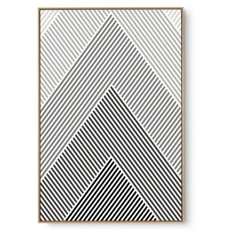 Quadro Decorativo Triângulo Geométrico