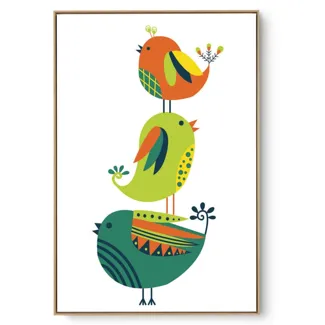Quadro Decorativo Trio Bird I