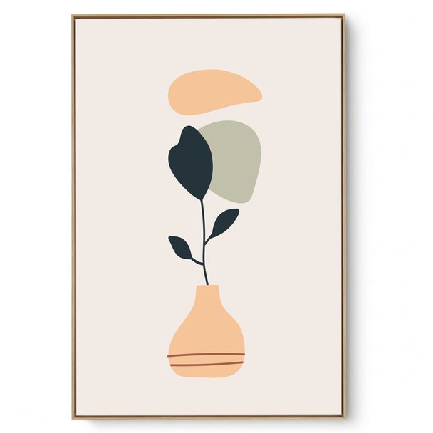 Quadro Decorativo Vaso XII