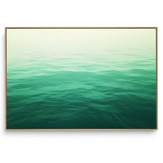 Quadro Decorativo Verde Mar