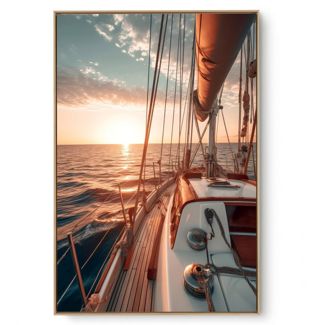 Quadro Decorativo Veleiro Close