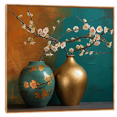 Quadro Decorativo Vaso Japonês I