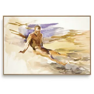 Quadro Decorativo Reprodução Pintores - John Singer - Bather 1917