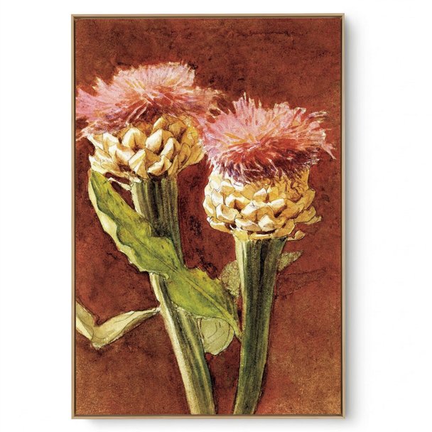 Quadro Decorativo Reprodução Pintores - John Singer - Thistles II