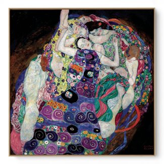 Quadro Decorativo Reprodução - Klimt - A Virgem 1913