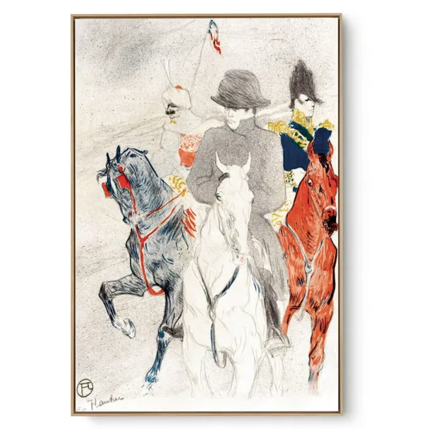 Quadro Decorativo Reprodução Pintores - Lautrec - Napoleon 1895