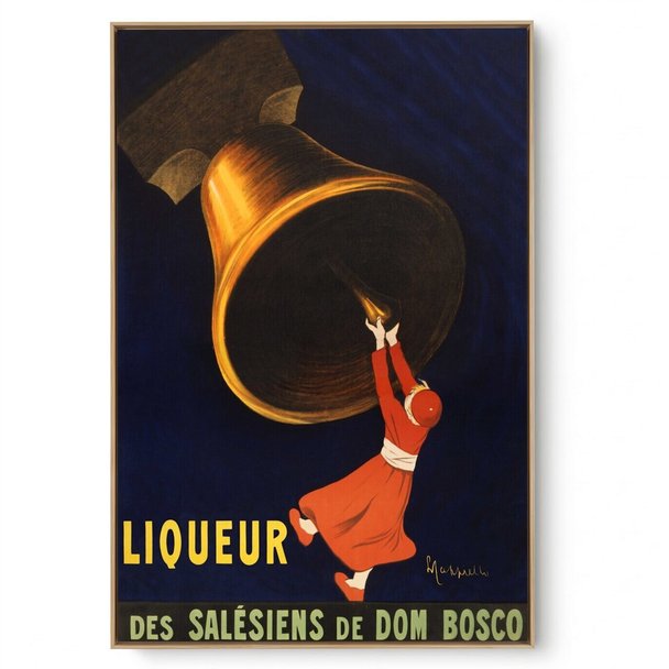 Quadro Decorativo Reprodução Pintores - Leonetto Capiello - Angelus 1907
