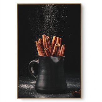 Quadro Decorativo Café Canela
