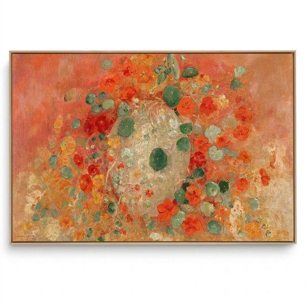 Quadro Decorativo Reprodução Pintores - Odilan Redon - Chagas 1905