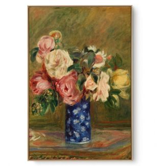 Quadro Decorativo Reprodução Pintores - Renoir - Buquê de Primavera