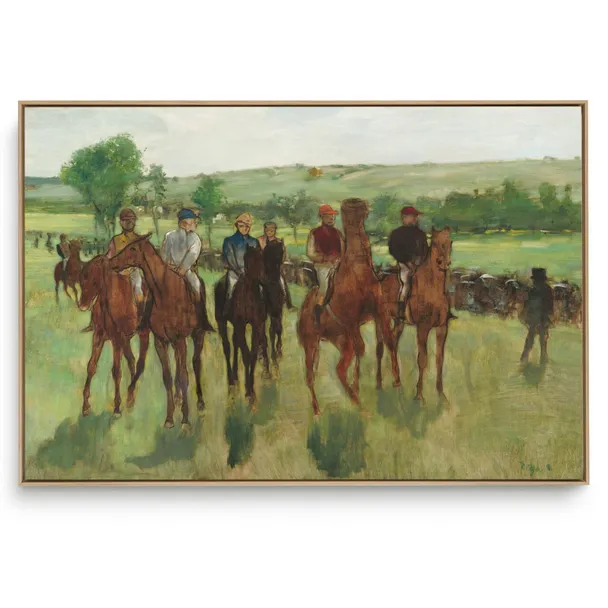 Quadro Decorativo Reprodução Pintores - Edgar Degas - The Riders