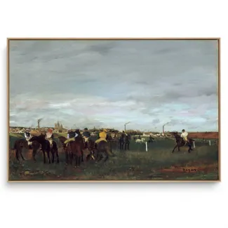 Quadro Decorativo Reprodução Pintores - Edgar Degas - The Races