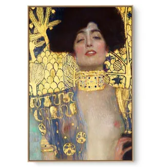 Quadro Decorativo Reprodução Pintores - Klimt - Death And Life