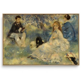 Quadro Decorativo Reprodução Pintores - Renoir - Familia Henriot