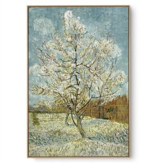 Quadro Decorativo Reprodução Pintores - Vincent Van Gogh - The Pink Tree