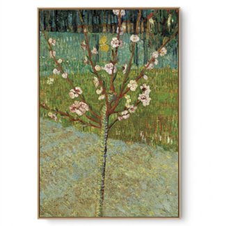 Quadro Decorativo Reprodução Pintores - Vincent Van Gogh - Peach Tree Blossom
