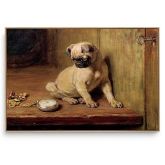 Quadro Decorativo Reprodução Pintores Briton Rivière VI