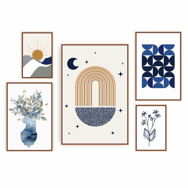 Quadro Decorativo Composição Boho 4