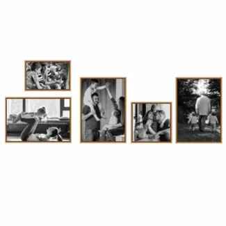Quadro Decorativo Personalizado Composição Linear com Sua Foto