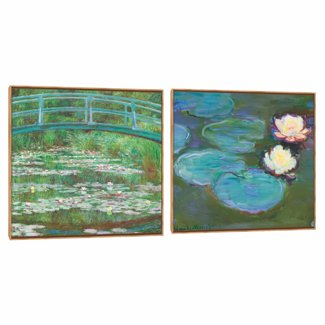 Quadro Decorativo Composição Monet