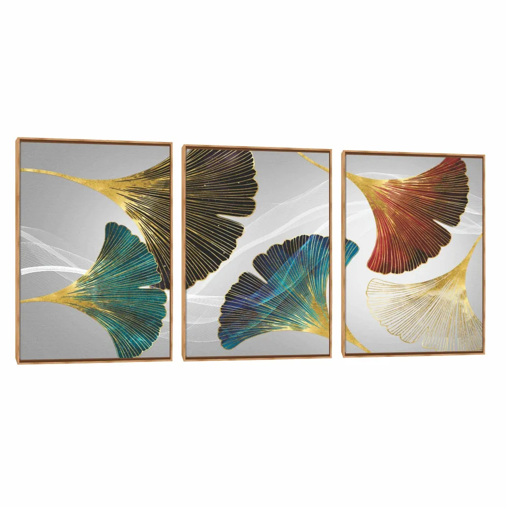 Quadro Decorativo Composição Leque Color