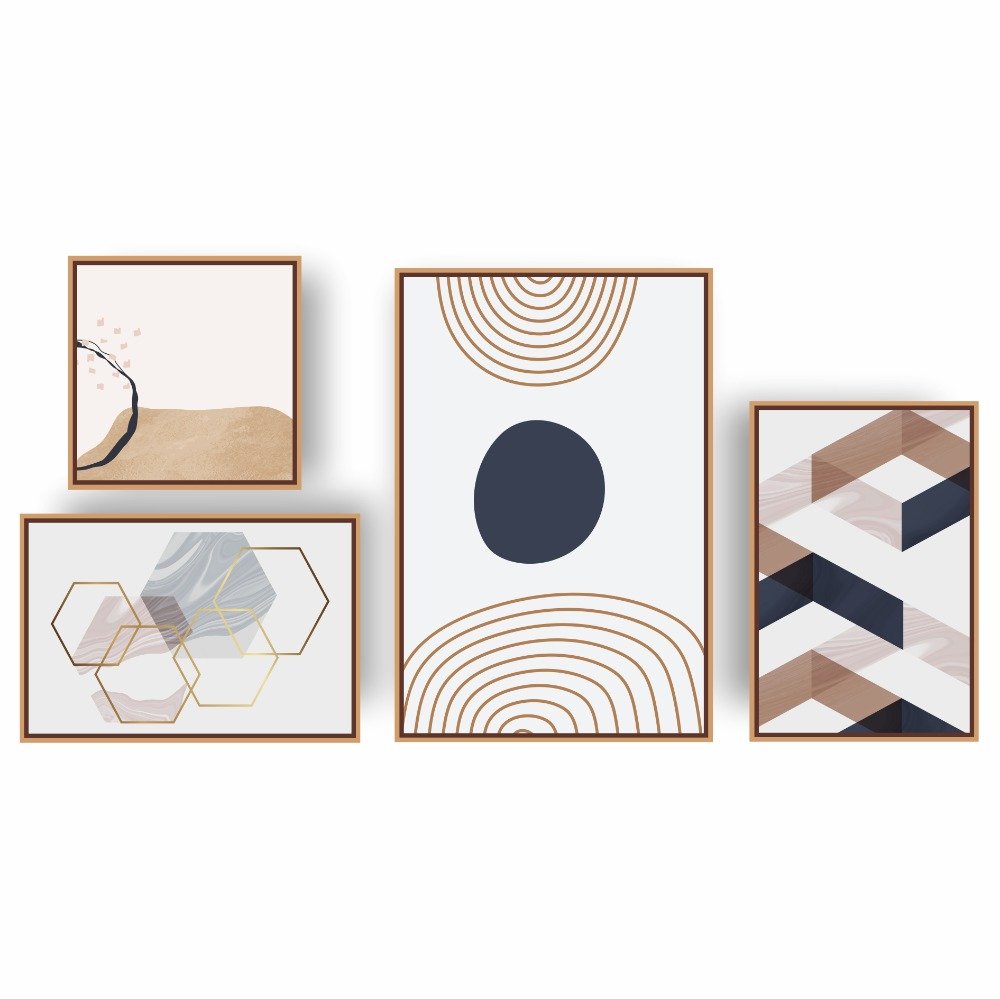 Quadro Decorativo Composição Vanguarda