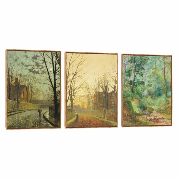 Quadro Decorativo Composição Trio Atkinson