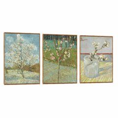 Quadro Decorativo Composição Trio Vincent Van Gogh 2