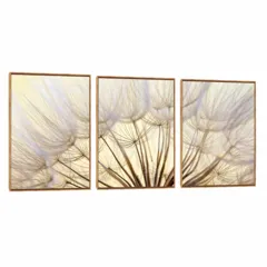 Quadro Decorativo Composição Trio Suave ao vento
