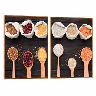 Quadro Decorativo Kit Cozinha VI