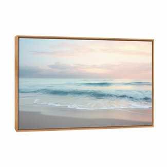 Quadro Outlet - Mar Suave 140x93cm Madeira Clara - 30% Off