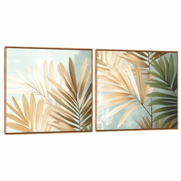 Quadro Decorativo Composição Duplo Erva Doce