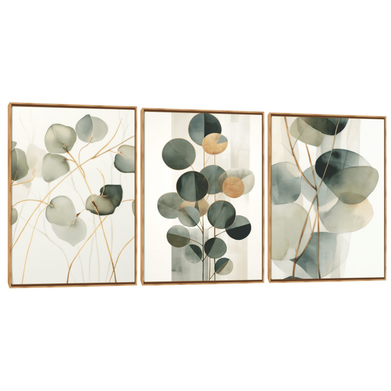 Composições de Quadros - Trios Para Decoração de Parede- Decora Online