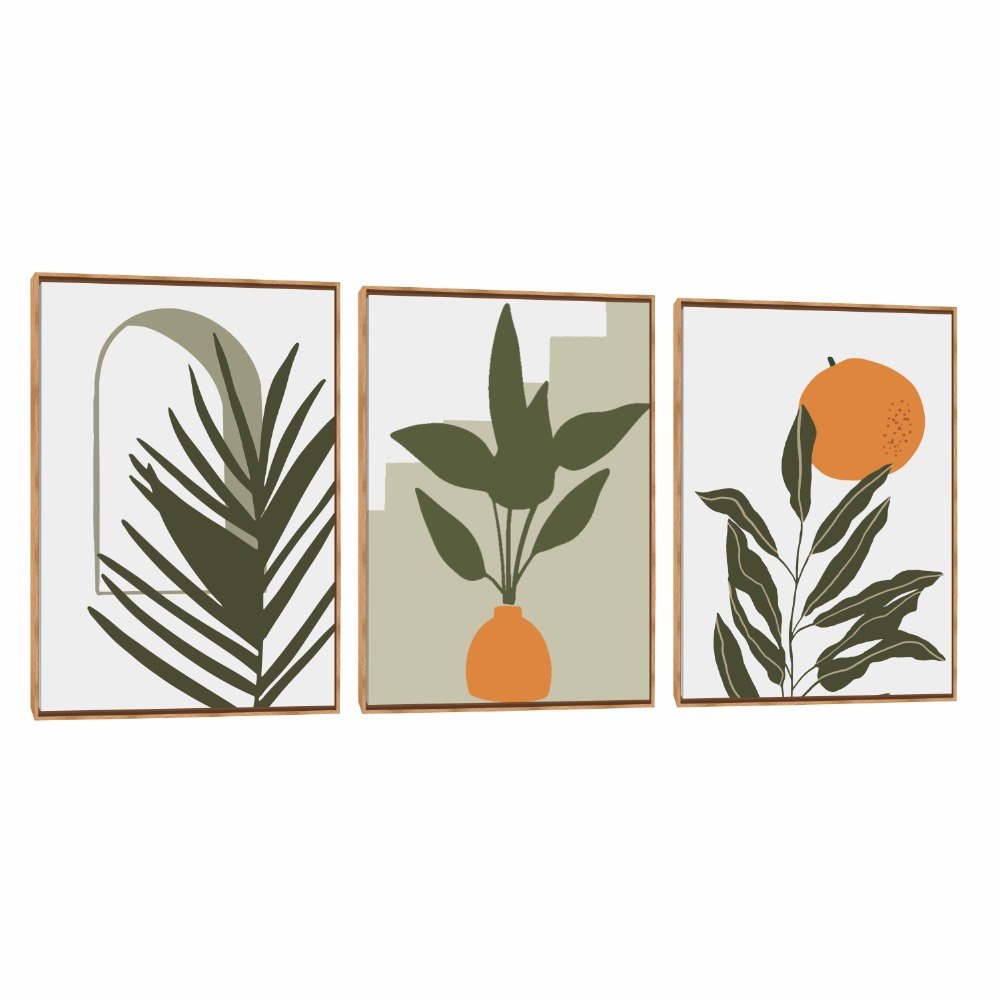Compre Quadro Decorativo Composição Trio Mn17 - Decora Online
