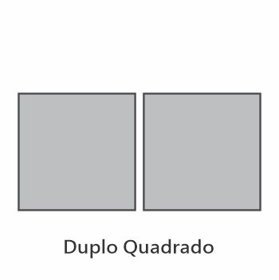 Quadro Duplo Quadrado
